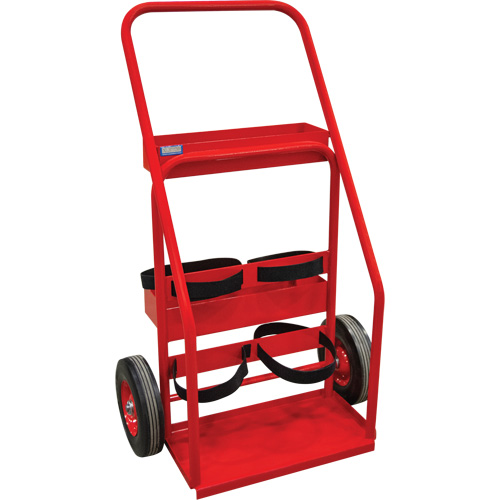 Chariot de prevention d'incendie pour travaux &agrave; chaud, Roues Semi-pneumatique, Base de 17,75" la x 8,9" lo, 100 lb M & M Nord Ouest Inc