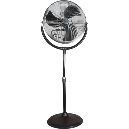 Ventilateur sur pi&eacute;destal haute vitesse, Commercial, 3 Vitesses, Diam&egrave;tre de 20" M & M Nord Ouest Inc