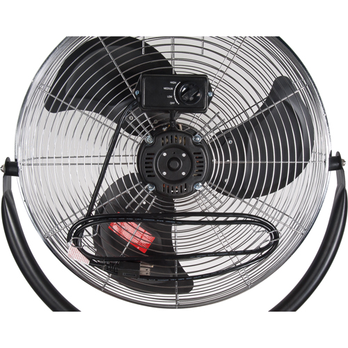 Ventilateur sur pi&eacute;destal haute vitesse, Commercial, 3 Vitesses, Diam&egrave;tre de 20" M & M Nord Ouest Inc