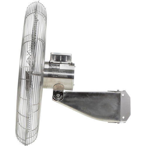 Ventilateurs en acier inoxydable lavables &agrave; grande eau pour service alimentaire, Industriel, 1 vitesses, Diam&egrave;tre de 24" M & M Nord Ouest Inc
