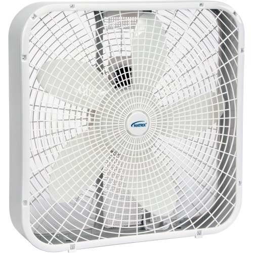 Box Fan, Commercial, 3 Speed, 20" Diameter M & M Nord Ouest Inc
