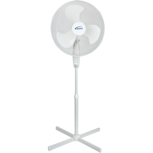 Oscillating Pedestal Fan, Commercial, 3 Speed, 18" Diameter M & M Nord Ouest Inc