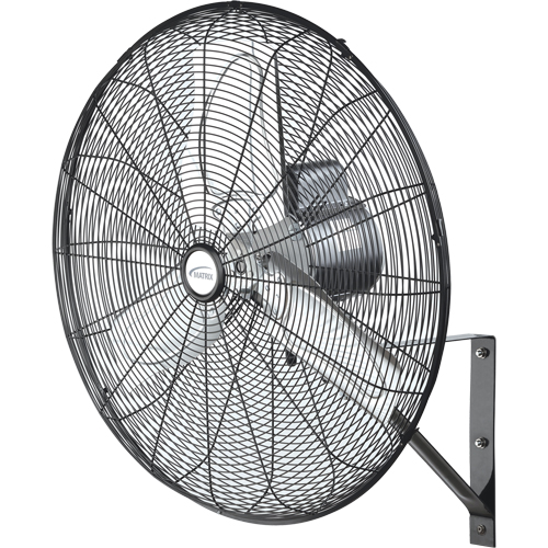 Non-Oscillating Wall Fan, Industrial, 2 Speed, 24" Diameter M & M Nord Ouest Inc