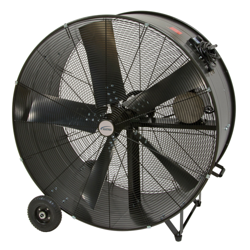 Ventilateur tambour robuste et fixe &agrave; courroie, Industriel, 2 vitesses, Diam&egrave;tre de 42" M & M Nord Ouest Inc
