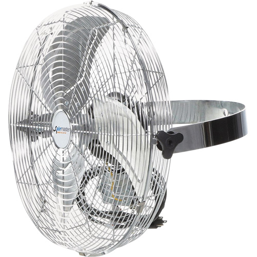 Wall-Mounted Air Circulator, Commercial, 3 Speed, 18" Diameter M & M Nord Ouest Inc