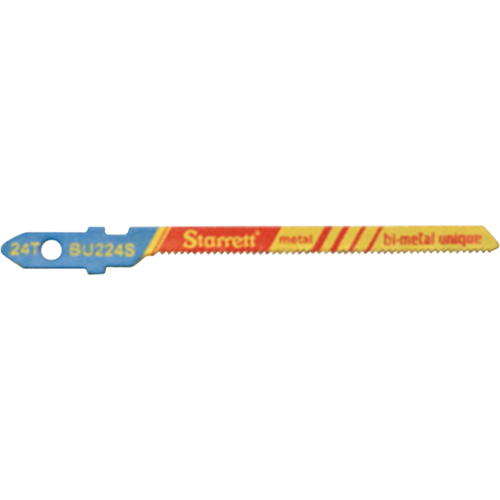 Unified Shank&reg; Jig Saw Blades, Bi-Metal, 2" L, 24 TPI M & M Nord Ouest Inc