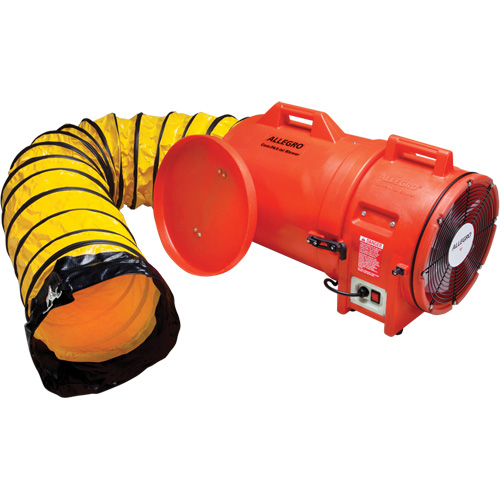 Souffleur avec contenant & conduite, 1 CV, 1842 pi³/min M & M Nord Ouest Inc