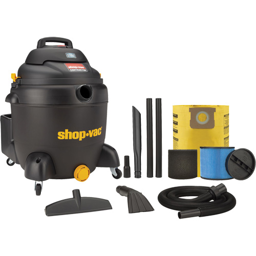 Aspirateur pour atelier SVX2, Secs-humides, 6,5 CV, 18 gal. US (68,1 litres) M & M Nord Ouest Inc
