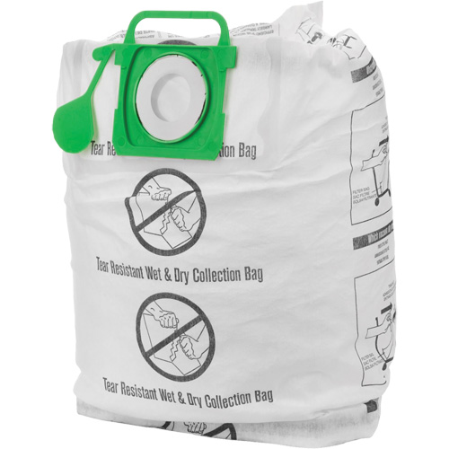 Tear-Resistant Wet/Dry Collection Vacuum Bags, 5 - 10 US gal. M & M Nord Ouest Inc