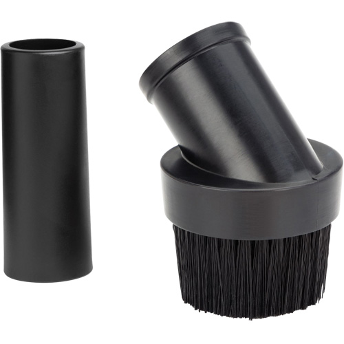 Brosse ronde 1-1/2" avec adaptateur 1-1/4" M & M Nord Ouest Inc