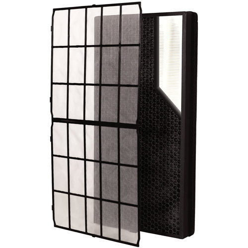 Filtre HEPA/carbone pour purificateur d'air AeraMax SV avec pr&eacute;-filtre, Boîte, MERV 13, 11,56" la x 2,38" p x 23,25" h M & M Nord Ouest Inc