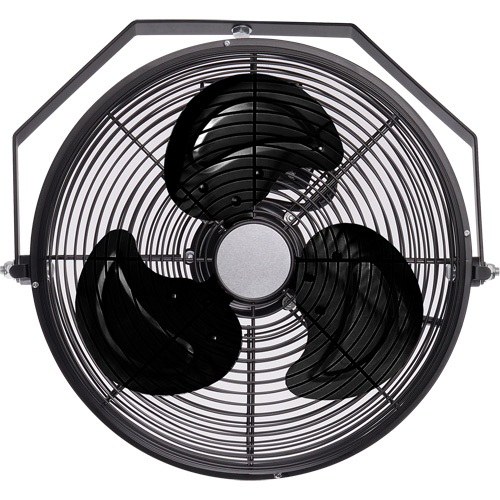 Industrial Workstation Fan, Industrial, 3 Speed, 12" Diameter M & M Nord Ouest Inc