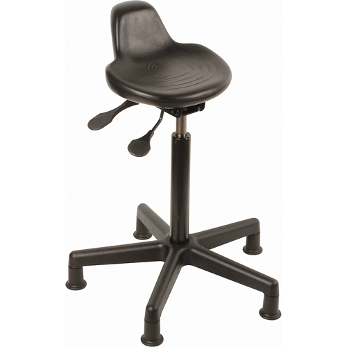 Stool, Sit/Stand, Adjustable Height, 250 lbs. Capacity M & M Nord Ouest Inc