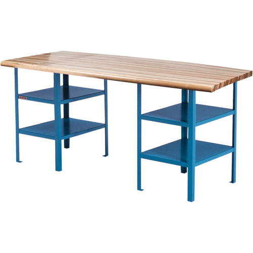 &eacute;tabli sur pi&eacute;destal extra robuste, Cap 2500 lb, 120" la x 30" p, 34" h M & M Nord Ouest Inc