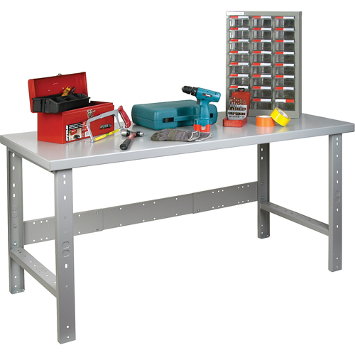 Pre-Designed Workbench, 72" W x 30" D x 34" H, 2500 lbs. Capacity M & M Nord Ouest Inc