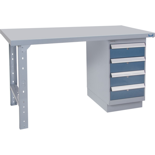 &eacute;tabli, 60" la x 36" p x 34" h, Capacit&eacute; 2500 lb M & M Nord Ouest Inc