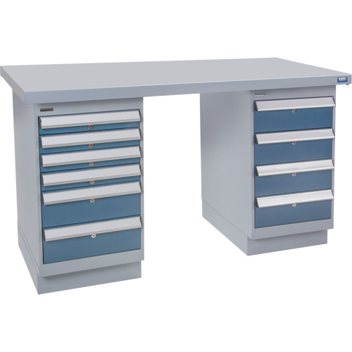 &eacute;tabli pr&eacute;conçu, 72" la x 36" p x 34" h, Capacit&eacute; 2500 lb M & M Nord Ouest Inc