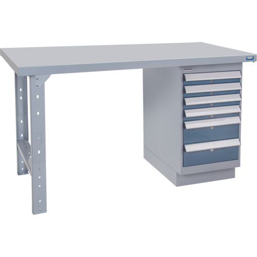 Pre-Designed Workbench, 72" W x 36" D x 34" H, 2500 lbs. Capacity M & M Nord Ouest Inc