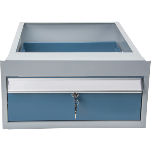 &eacute;tabli &agrave; un tiroir, Acier, 18" la x 21" p x 9" h M & M Nord Ouest Inc