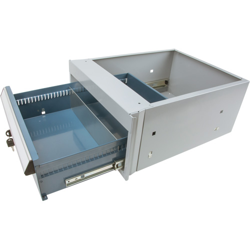 &eacute;tabli &agrave; un tiroir, Acier, 18" la x 21" p x 9" h M & M Nord Ouest Inc