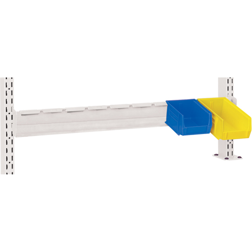 Accessoires pour &eacute;tablis du syst&egrave;me Nexus - Rails pour bacs en plastique M & M Nord Ouest Inc