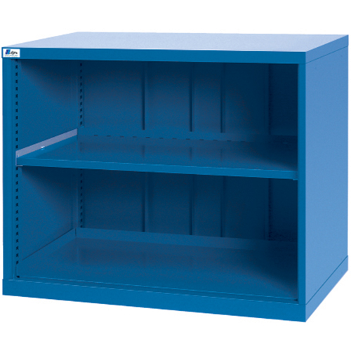 Shelf Cabinets, Steel, 33-1/2" H x 40-1/4" W x 22-1/2" D, Bright blue M & M Nord Ouest Inc