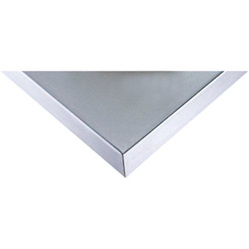 Dessus d'&eacute;tabli en acier inoxydable 304 avec &acirc;me en bois, 24" p x 48" la, 1-3/4" d'&eacute;paisseur M & M Nord Ouest Inc