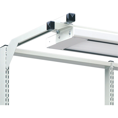 Accessoires pour &eacute;tablis du syst&egrave;me Nexus - Rampes d'&eacute;clairage M & M Nord Ouest Inc