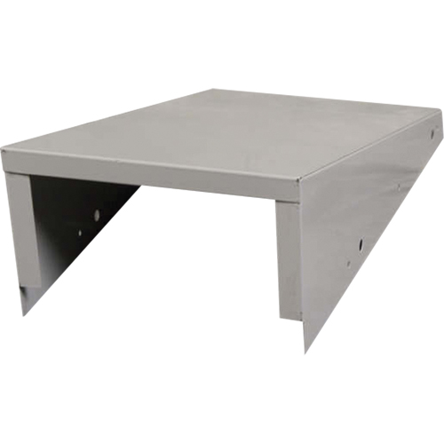Clean Line Economy Lockers Slope Top, 3 Bank, 18" D x 36" W x 6" H, Grey, Steel M & M Nord Ouest Inc
