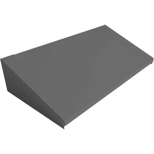 Dessus inclin&eacute; pour casiers robustes enti&egrave;rement soud&eacute; Concorde, Bloc de 3, 18" p x 36" la x 6" ha, Acier M & M Nord Ouest Inc