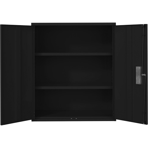 Armoire de rangement Lo-Boy, Acier, 2 Tablettes, 42" h x 36" la x 18" P, Noir M & M Nord Ouest Inc