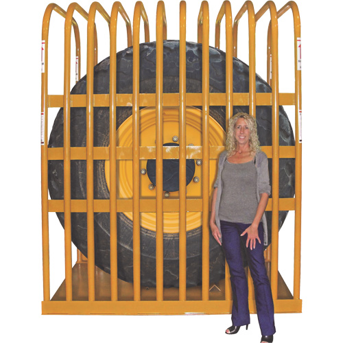 T112 12-Bar Earthmover Tire Inflation Cage M & M Nord Ouest Inc