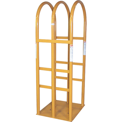 T104 3-Bar Earthmover Tire Inflation Cage M & M Nord Ouest Inc