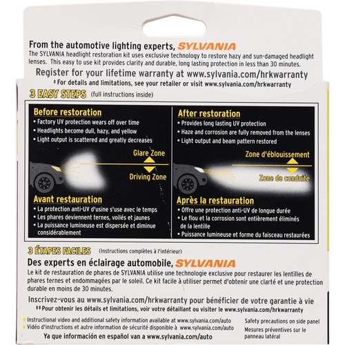 Trousse de restauration pour feu avant M & M Nord Ouest Inc