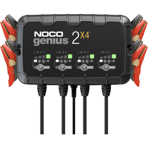 Chargeur de batterie 4 sorties de 8 A Genius 2X4 M & M Nord Ouest Inc