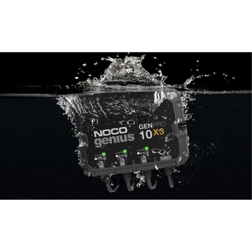 Genius&reg; GenPro10X3 3-Bank, 30-Amp On-Board Battery Charger M & M Nord Ouest Inc