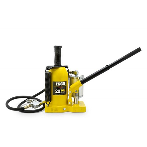 Cric-bouteille de s&eacute;rie Pro, 20 tonne(s), Air comprim&eacute;/hydraulique, 20" Hauteur &eacute;lev&eacute;e M & M Nord Ouest Inc