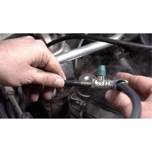 Trousse de test de syst&egrave;me d'air de turbocompresseur avec adaptateur pour fum&eacute;e M & M Nord Ouest Inc