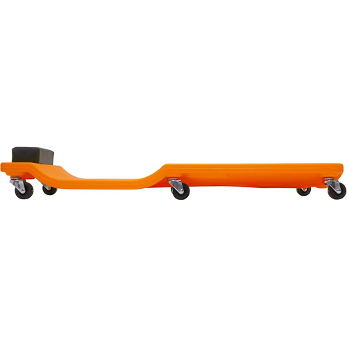 Sommier orange n&eacute;on &agrave; profil bas, en plastique robuste M & M Nord Ouest Inc