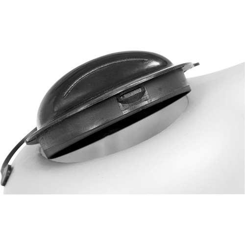 Oil Dispenser with Lid & Cap, Plastic, 8 qt Capacity M & M Nord Ouest Inc