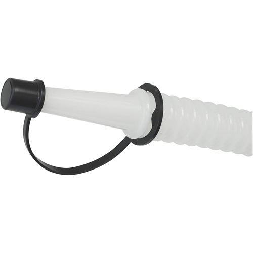 Oil Dispenser with Lid & Cap, Plastic, 8 qt Capacity M & M Nord Ouest Inc