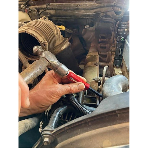 Barre-levier avec extr&eacute;mit&eacute; de frappe, 1/4" la x 5" lo M & M Nord Ouest Inc