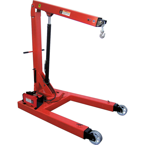 Air Hydraulic Floor Crane, 6000 lbs. (3 tons) Capacity M & M Nord Ouest Inc