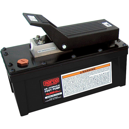 Air Hydraulic 10000 PSI Foot Pump M & M Nord Ouest Inc