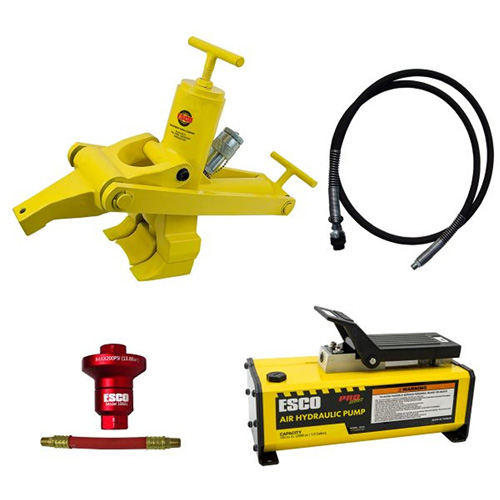 Trousse de d&eacute;monte-talons Combi avec pompe &agrave; air hydraulique de 1/2 gal M & M Nord Ouest Inc