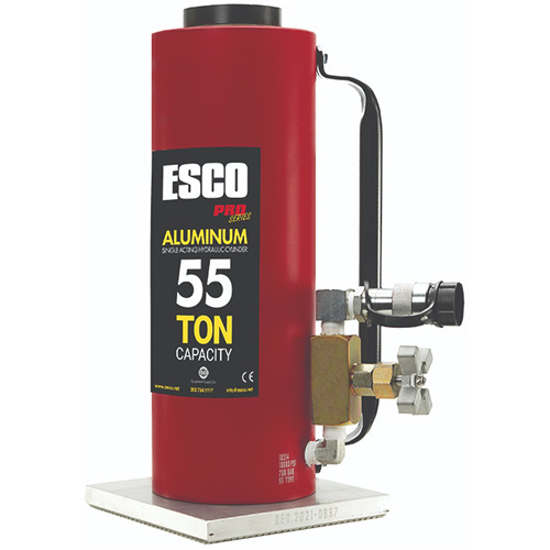 Heavy-Duty Lightweight Hydraulic Jack, 10" Stroke, 55 Ton(s) Capacity, 10000 PSI M & M Nord Ouest Inc