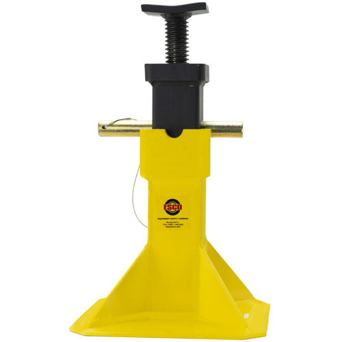 Jack Stands with Adjustable Screw Top Saddle, Locking Pin, 15-1/2" - 20-1/2" H M & M Nord Ouest Inc