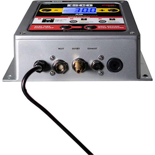 Gonfleur num&eacute;rique mural en aluminium pour pneus M & M Nord Ouest Inc