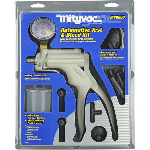 Trousse dentretien automobile et de purge de freins M & M Nord Ouest Inc