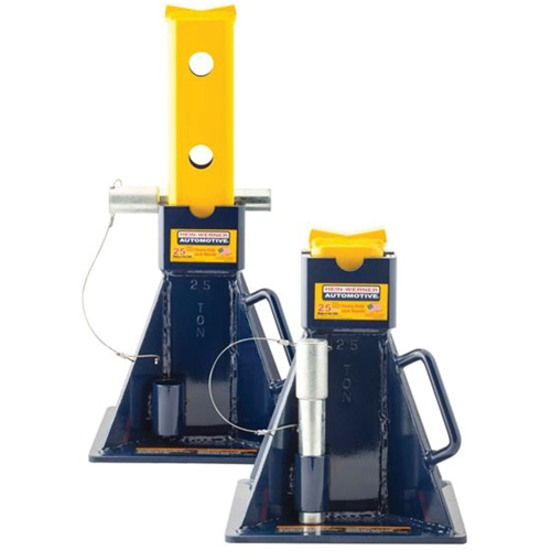 Vehicle Support Stands, Locking Pin, 25 tons Capacity M & M Nord Ouest Inc